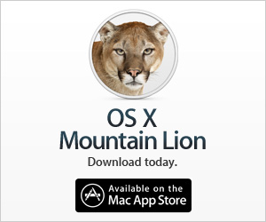 OS X Mountain Lion is here.
